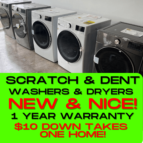 Discount Appliance store Davenport, IA Washers and Dryers
